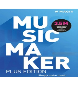 MAGIX Music Maker Plus 2021 Digital Download Key GLOBAL